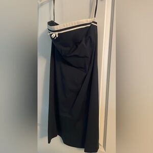 Tommy Hilfiger Navy Mini A-line Dress Asymmetrical